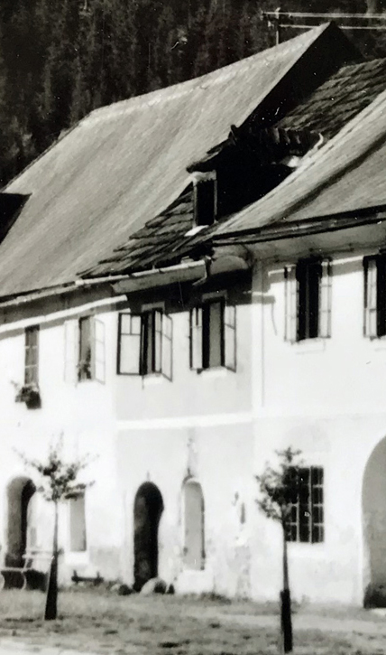 Das "Uhrmacherhaus" in den 1960er-Jahren